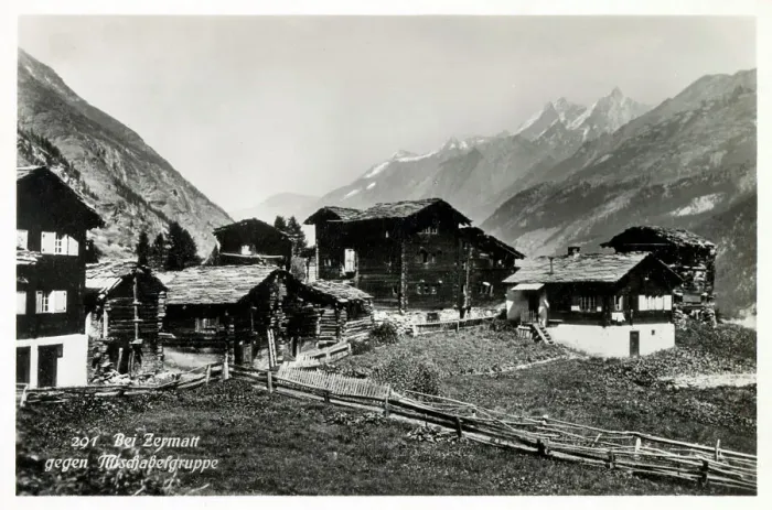 Framed Print : Zermatt, Switzerland and Mischabel group mountains Framed Print : Zermatt, Switzerland and Mischabel group mountains