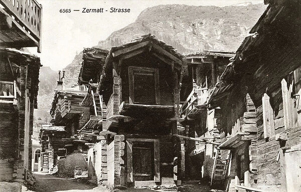 Zermatt, Switzerland - Street Scene