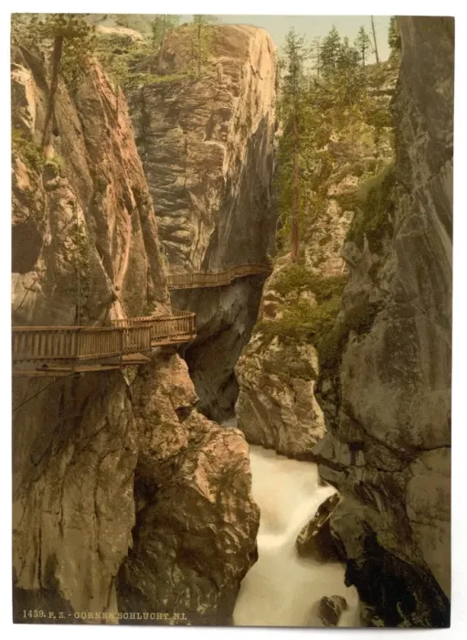 Framed Print : Zermatt, Upper Gorner Gorge, Valais, Alps of, Switzerland Framed Print : Zermatt, Upper Gorner Gorge, Valais, Alps of, Switzerland