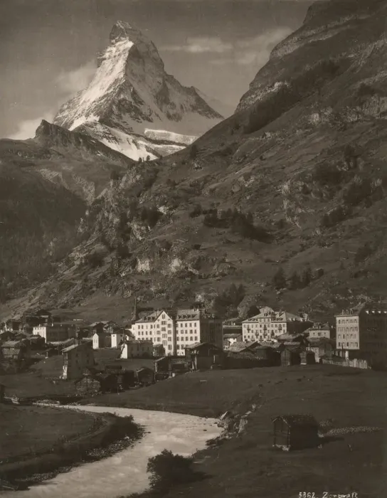 Framed Print : Zermatt, Valais canton, Switzerland - View toward Matterhorn Framed Print : Zermatt, Valais canton, Switzerland - View toward Matterhorn