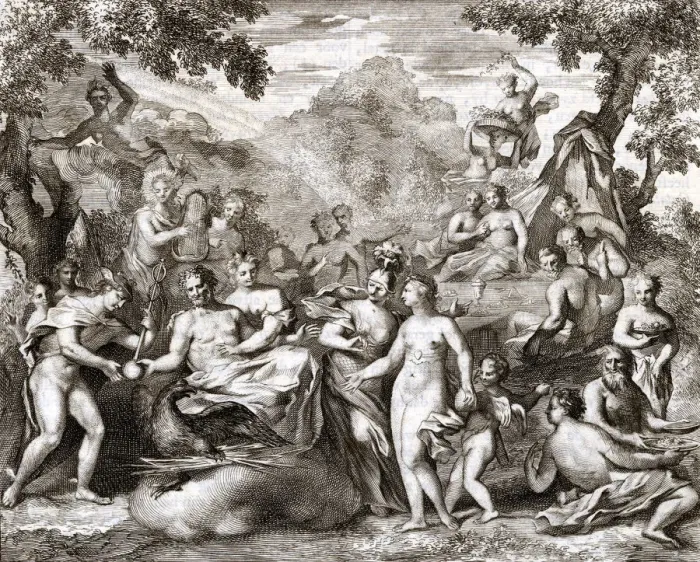 Framed Print : ZEUS AND OTHER GODS Framed Print : ZEUS AND OTHER GODS