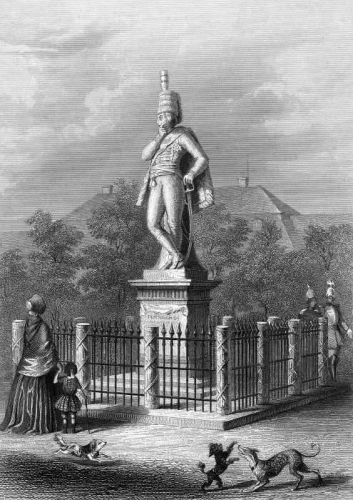 Framed Print : Ziethen Statue Framed Print : Ziethen Statue