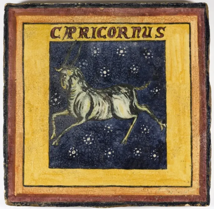 Framed Print : Zodiac Tile / Capricorn Framed Print : Zodiac Tile / Capricorn