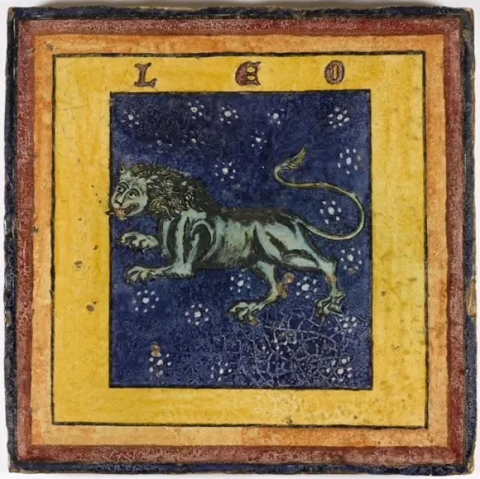 Framed Print : Zodiac Tile / Leo Framed Print : Zodiac Tile / Leo