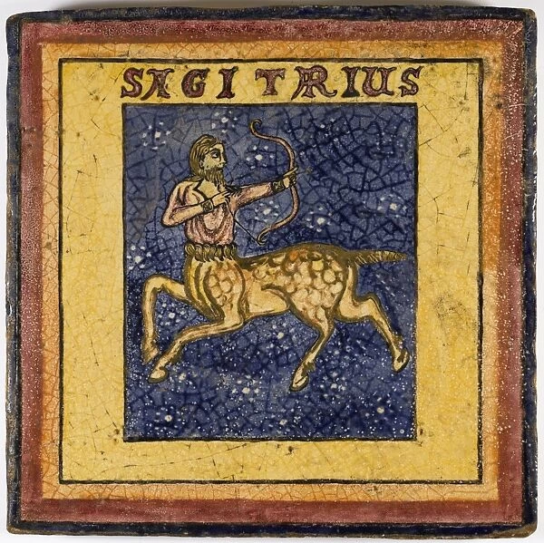 Zodiac Tile  /  Sagittarius