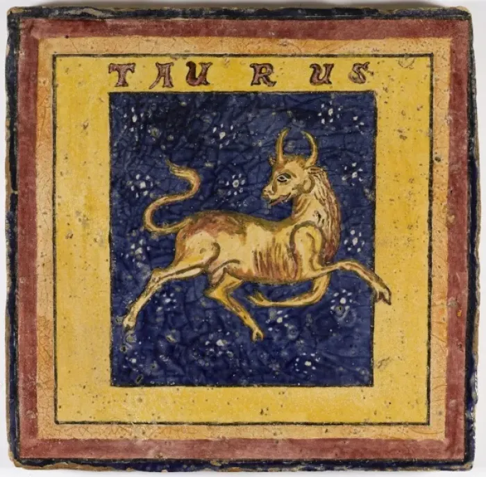 Framed Print : Zodiac Tile / Taurus Framed Print : Zodiac Tile / Taurus