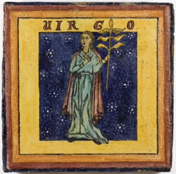 Framed Print : Zodiac Tile / Virgo Framed Print : Zodiac Tile / Virgo