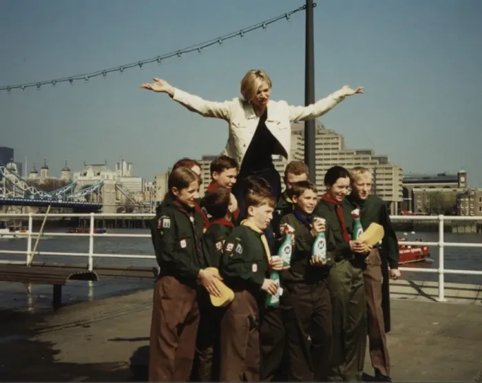 Framed Print : Zoe Ball launching Scout Job Week, London Framed Print : Zoe Ball launching Scout Job Week, London