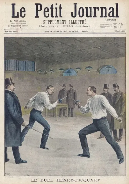 Framed Print : Zola-Inspired Duel Framed Print : Zola-Inspired Duel