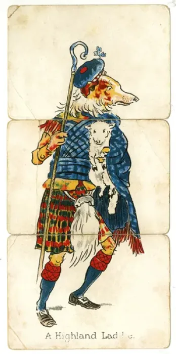 Framed Print : Zoological Misfitz - A Highland Lad Framed Print : Zoological Misfitz - A Highland Lad