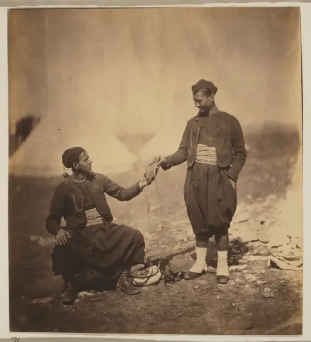 Framed Print : Two Zouaves Framed Print : Two Zouaves