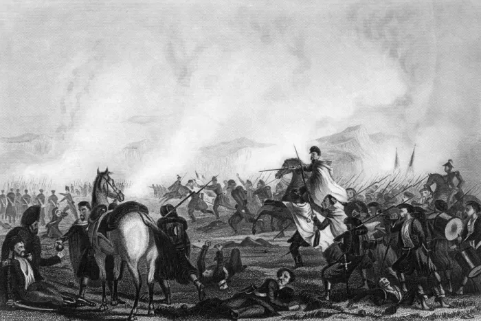 Framed Print : Zouaves helping British at Battle of Inkerman, Crimean War Framed Print : Zouaves helping British at Battle of Inkerman, Crimean War