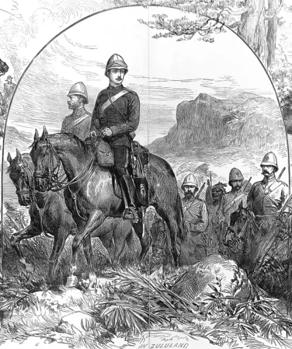 Framed Print : Zulu war. In Memorium - the Late Prince Imperial. In Zululan Framed Print : Zulu war. In Memorium - the Late Prince Imperial. In Zululan