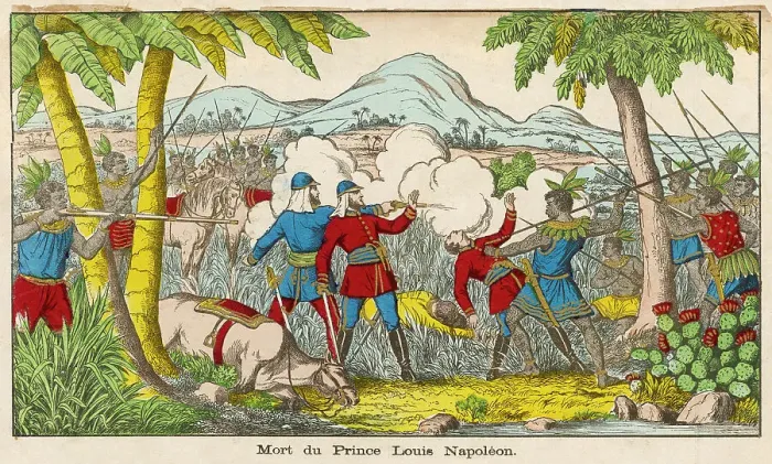 Framed Print : ZULU WAR / PRINCE IMPERIAL Framed Print : ZULU WAR / PRINCE IMPERIAL