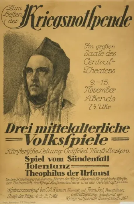 Framed Print : Zum Besten der Kriegsnotspende... drei mittelalterliche Vol Framed Print : Zum Besten der Kriegsnotspende... drei mittelalterliche Vol