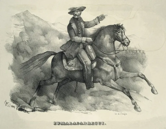 Framed Print : ZUMALACARREGUI, Tom᳠(1788-1835). Carlist general Framed Print : ZUMALACARREGUI, Tom᳠(1788-1835). Carlist general