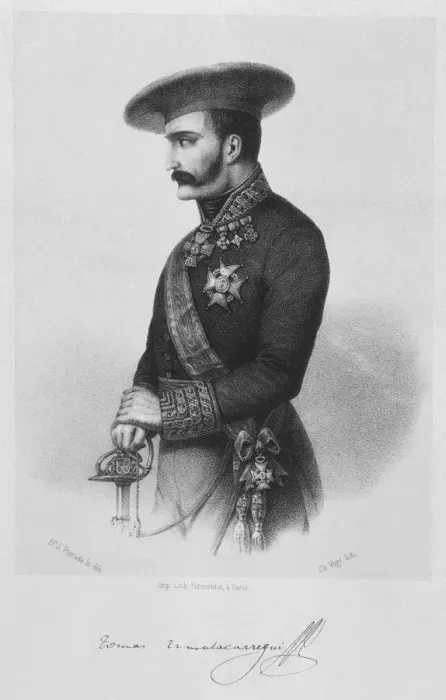 Framed Print : ZUMALACARREGUI, Tom᳠(1788-1835). Carlist general Framed Print : ZUMALACARREGUI, Tom᳠(1788-1835). Carlist general