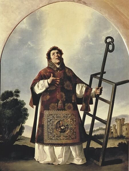ZURBARAN, Francisco de (1598-1664). Saint Lawrence
