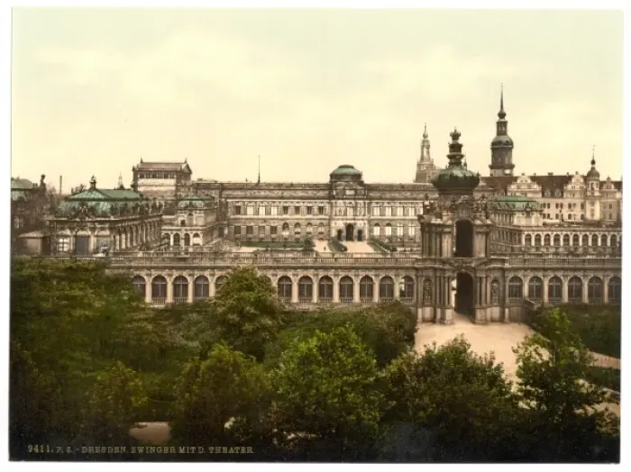 Framed Print : Zwinger and the Theatre, Altstadt, Dresden, Saxony, Germany Framed Print : Zwinger and the Theatre, Altstadt, Dresden, Saxony, Germany