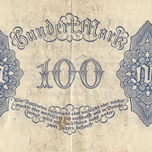 100 Mark note