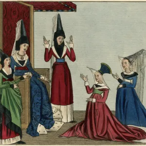 15th century English ladies