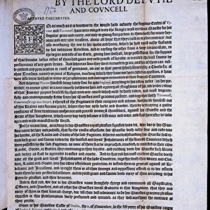 1607 Proclamation
