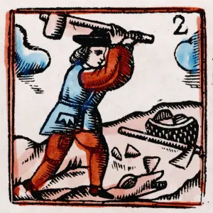 17th Century Woodcutter