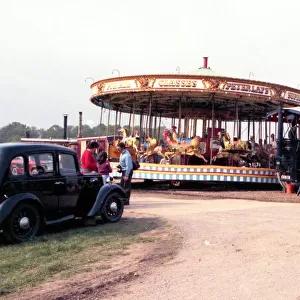 1886 Savage Steam Powered Fun Fair Carousel