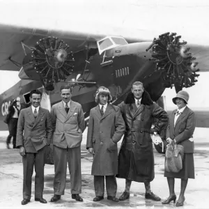 The 1930 transatlantic crew