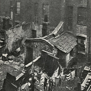 1930s Slum dwellings at St Pancras, London