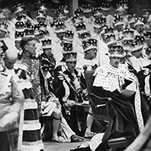 1937 Coronation - A Sea of Coronets