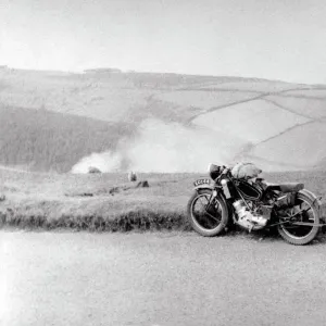 1938 Scott Flying Squirrel motorcycle