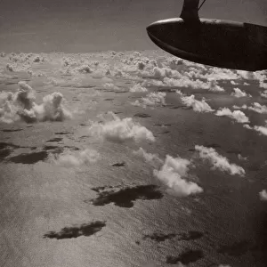 1940s East Africa BOAC seaplane Golden Hind Seychelles
