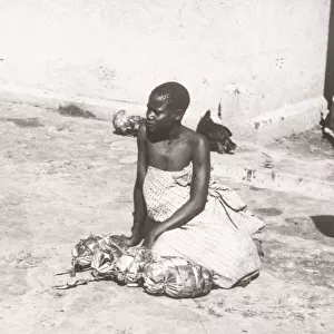 1940s East Africa - Uganda - street market Mbarara