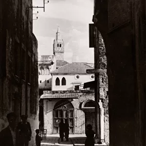 1943 Middle East Lebanon - street scene Tripoli