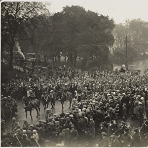 2nd Bn en route from the docks during the General Strike