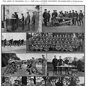 3 / 20th London Regiment (Blackheath & Woolwich) in training