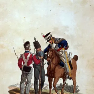 3rd Hussars, Infantry and Light Infantry, Kings German Legi