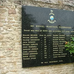 46 Royal Marines Commando Memorial Rots Normandy