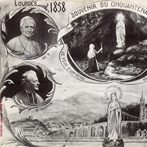 50th Anniversary of the vision of Bernadette at Lourdes