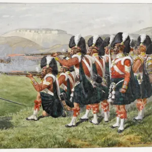 The 93rd Sutherland Highlanders at the Battle of Balaclava