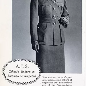 A. T.s officer uniform from Moss Bros 1940