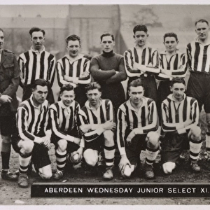 Aberdeen Wednesday Junior Select XI football team 1934-1935
