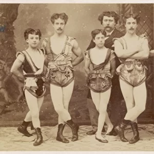 Acrobats in a Group / 1860
