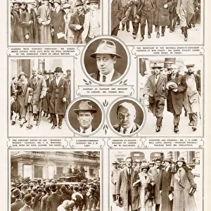 Action against Communists - Eight leaders arrested. Date: 1925