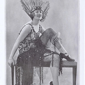 The actress Mai Bacon, London, 1924