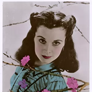 Actress Vivien Leigh in Gone with the Wind