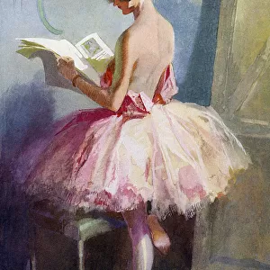 Between the Acts, ballet dancer reading