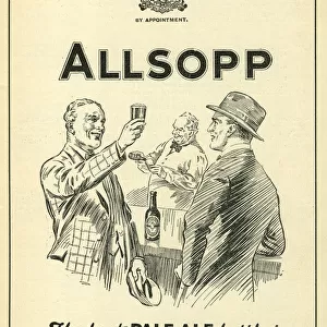 Advert, Allsopp Pale Ale