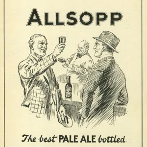 Advert, Allsopp Pale Ale